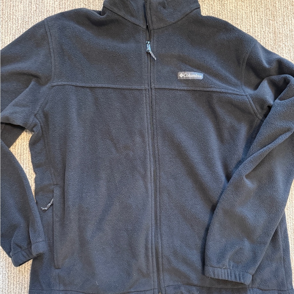 Columbia Black Fleece Jacket Men’s XL